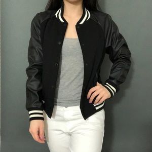 Baseball bomber jacket